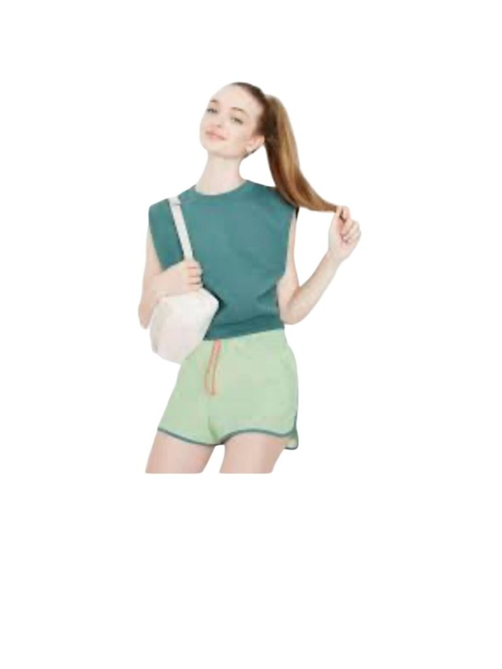 Wild Fable Womens Set Of 2  Lavender Drawstring Shorts Size S Nylon Blend